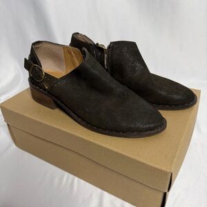 Lucky Brand Gahiro Western Style Size 7 Leather Booties